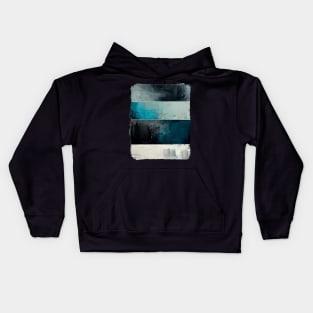 Realms, abstract art painting Kids Hoodie